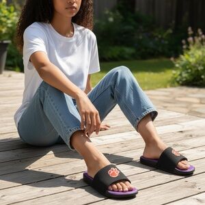Clemson Tiger Slide Sandals​​​